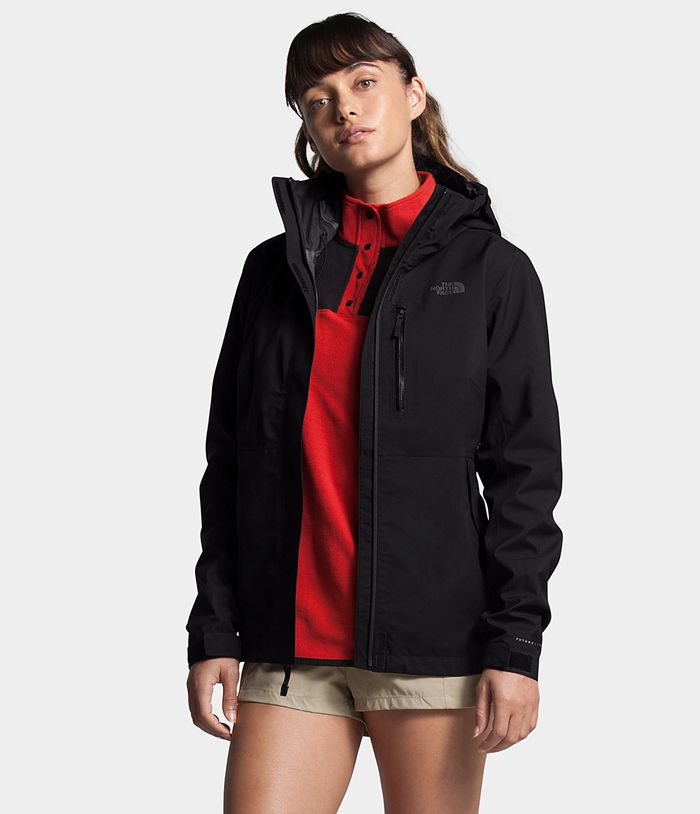 The North Face Womens Rain Jacket Dryzzle FUTURELIGHT™ 867DEFMQG - Black